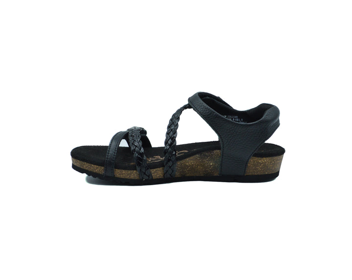 AETREX Jillian Braided Quarter Strap Sandal