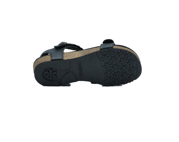 AETREX Jillian Braided Quarter Strap Sandal