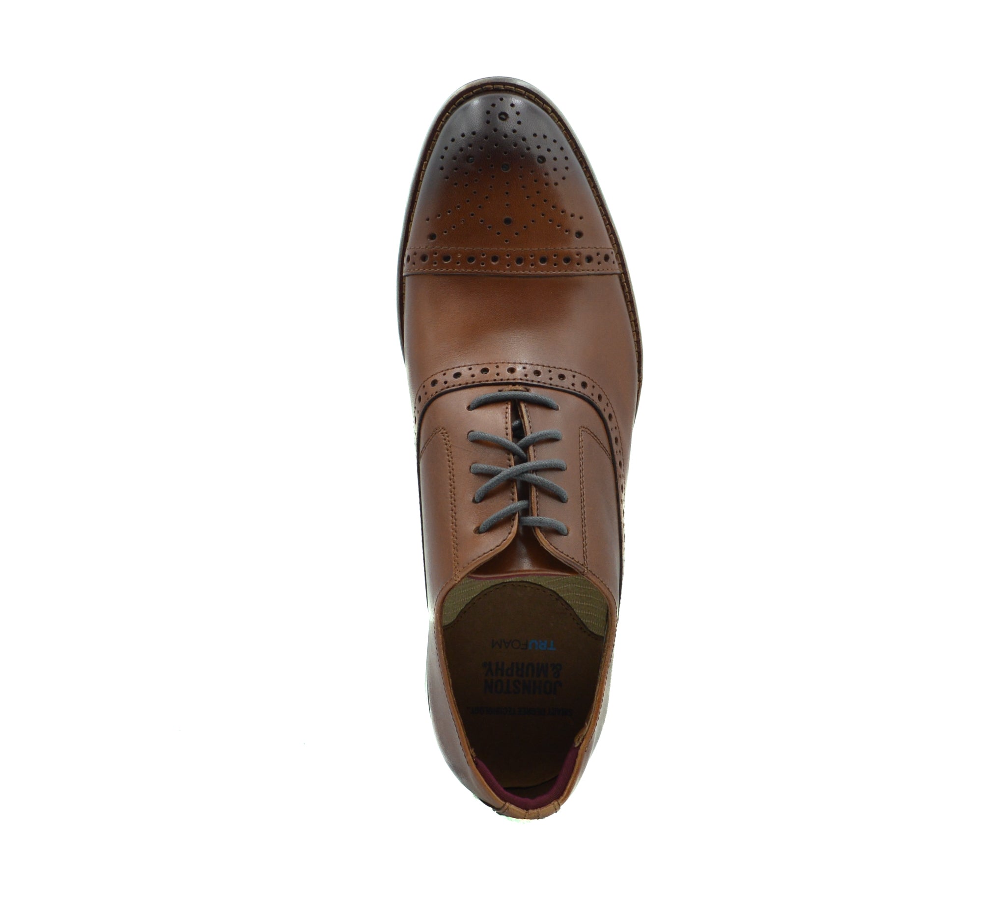 JOHNSTON &amp; MURPHY Melbourne Cap Toe Tie