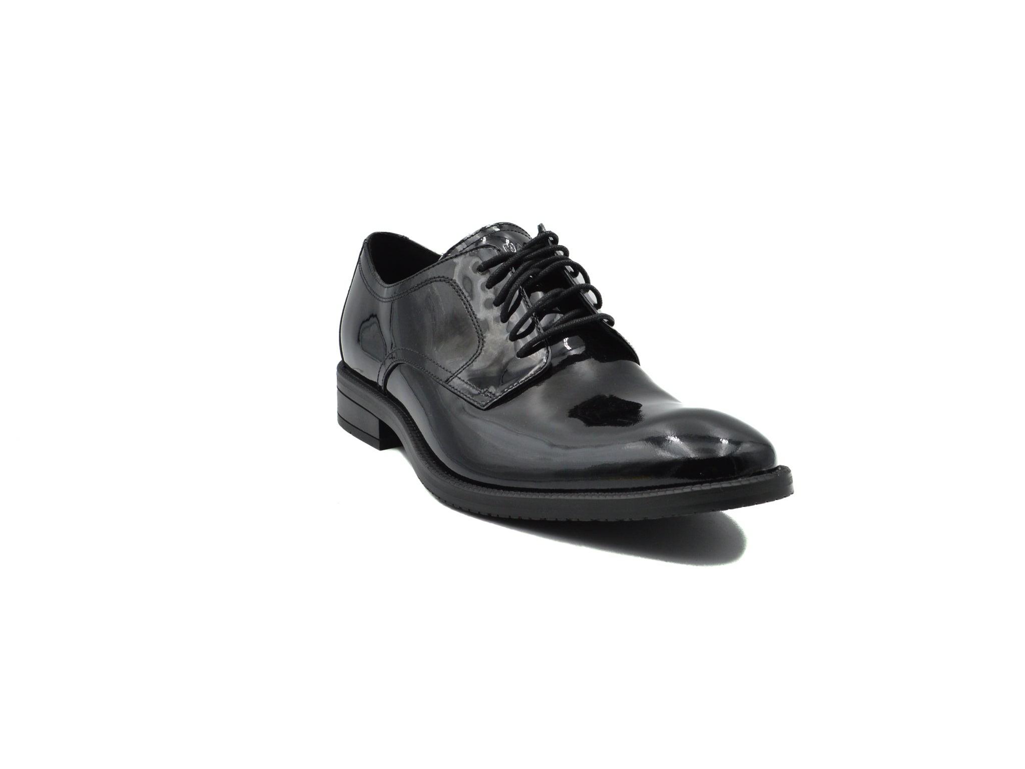 COLE HAAN Modern Essential Patent Leather Plain Toe Oxfords