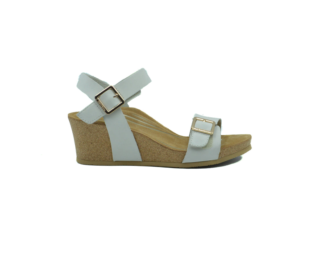 AETREX Lexa Quarter Strap Wedge
