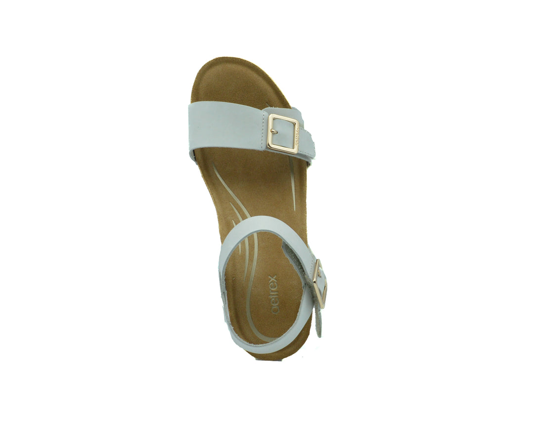AETREX Lexa Quarter Strap Wedge
