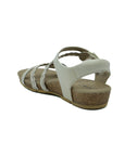AETREX Jillian Braided Quarter Strap Sandal