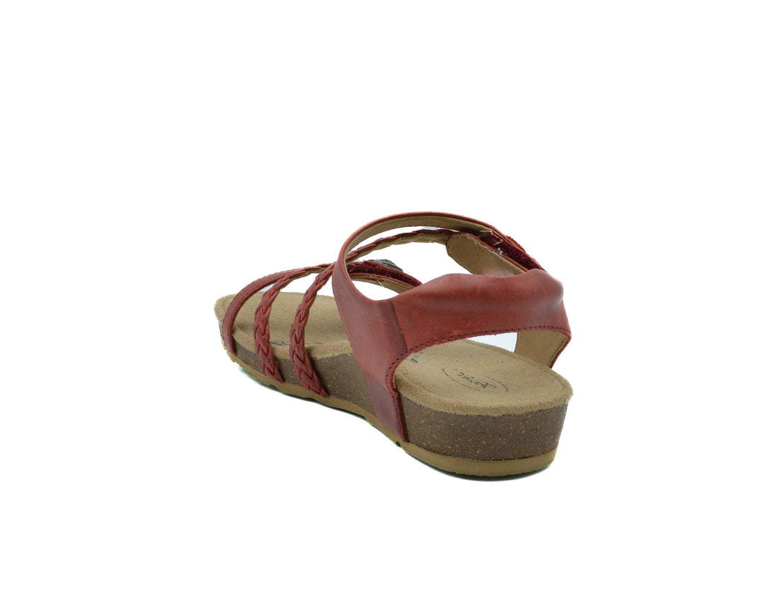 AETREX Jillian Braided Quarter Strap Sandal
