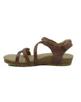 AETREX Jillian Braided Quarter Strap Sandal