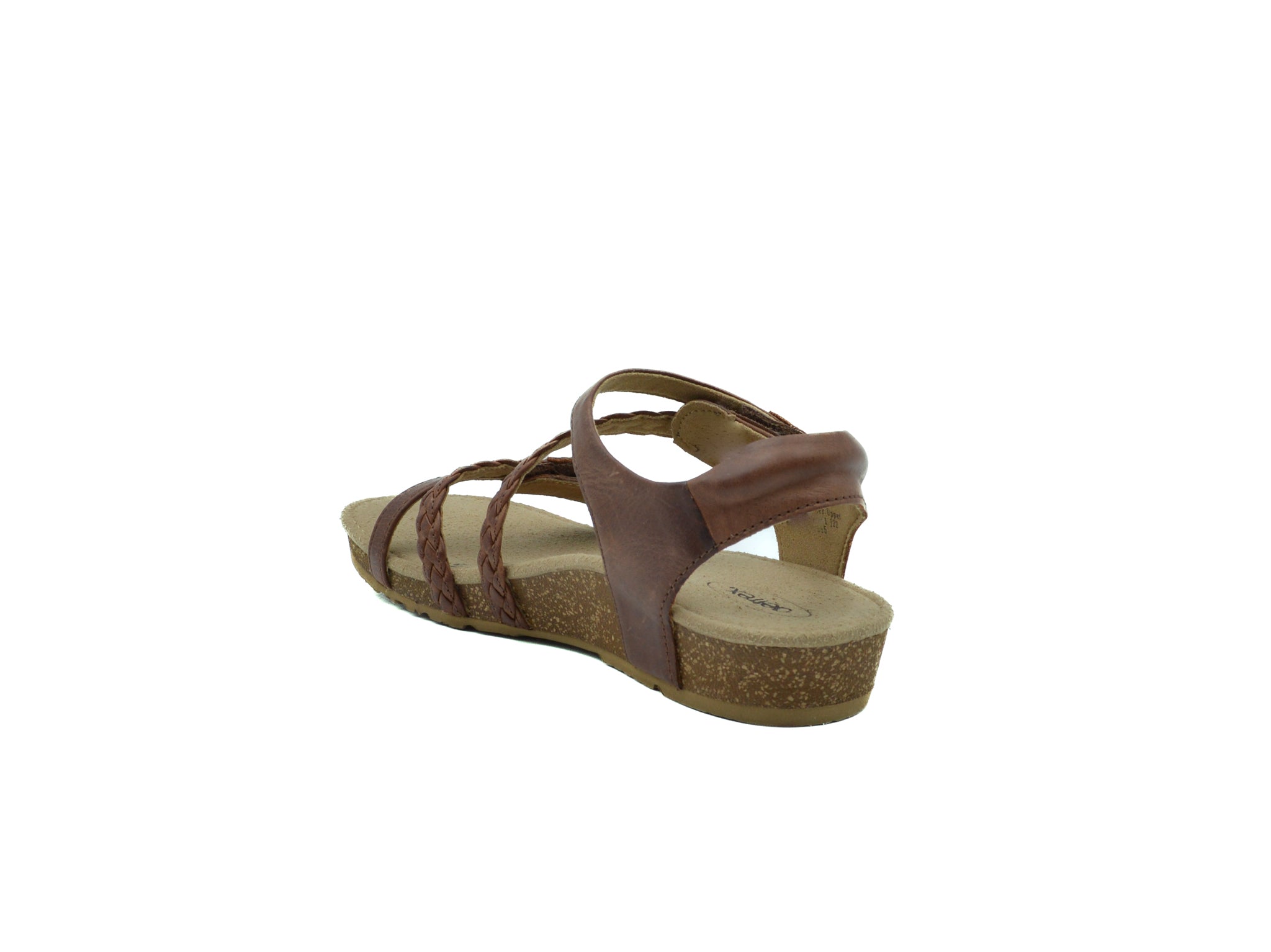 AETREX Jillian Braided Quarter Strap Sandal