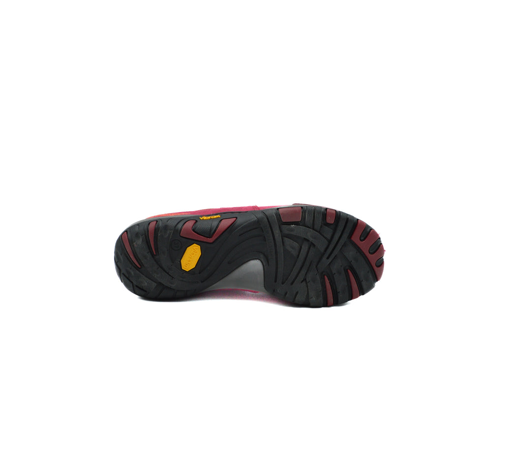 Dansko Paisley Red Burnished Suede