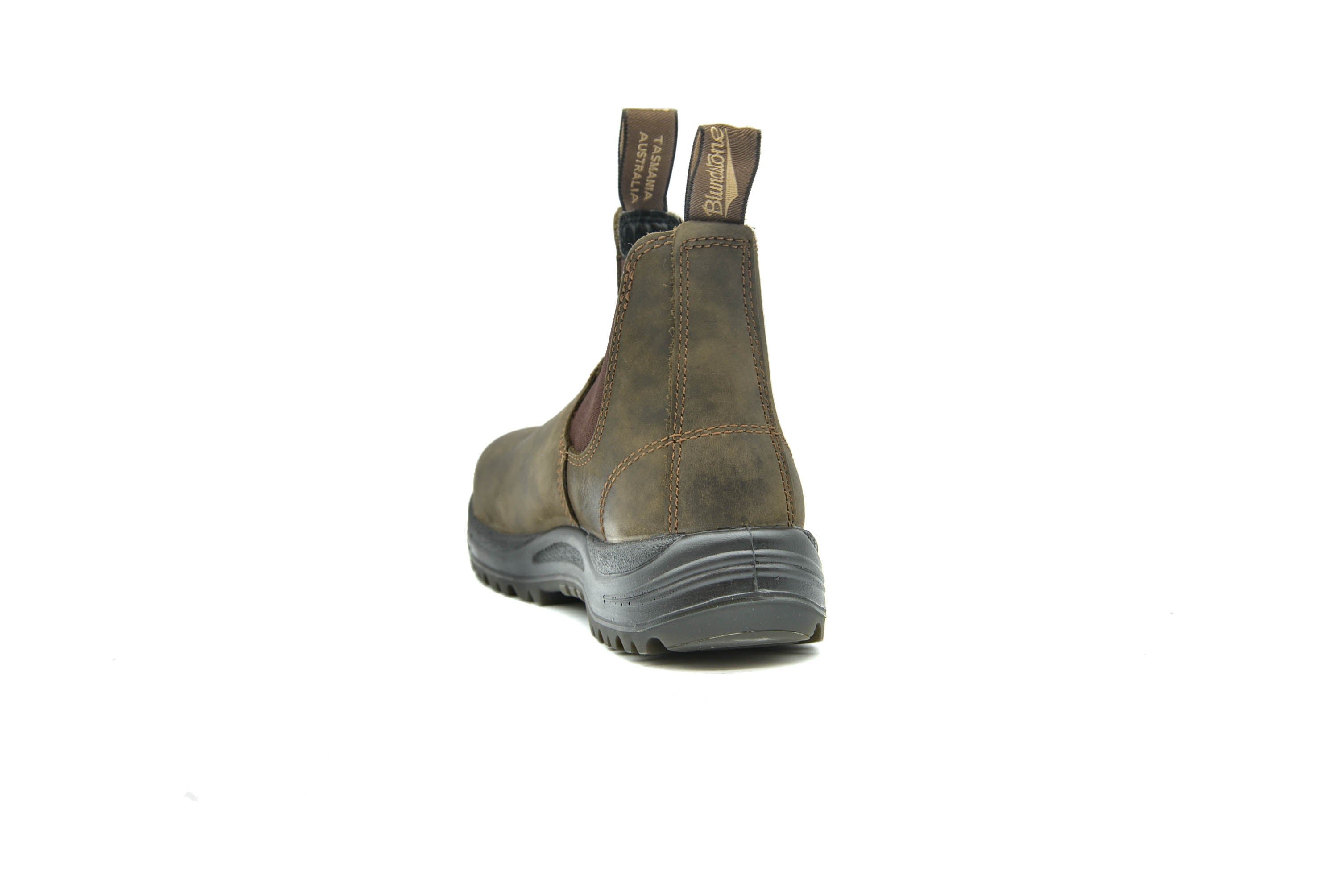 Blundstone Safety 180 Work &amp; Safety in New Waxy Rustic Brown