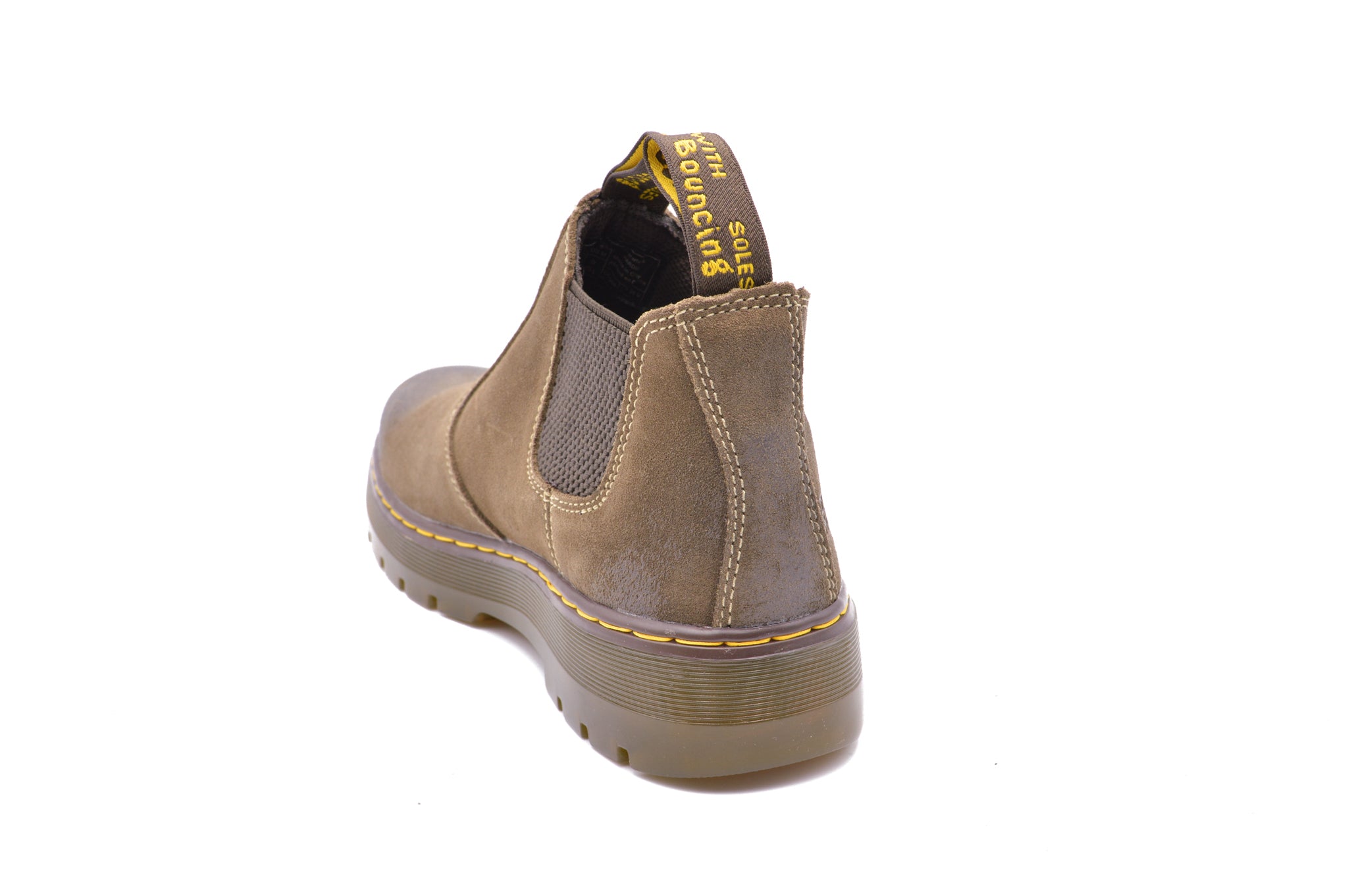 DR. MARTENS HARDIE SUEDE CHELSEA WORK BOOTS